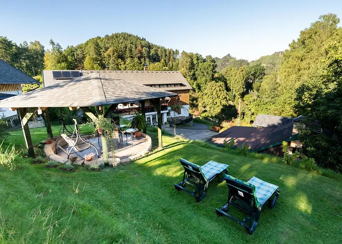 Gasthof Na Vysinkach, Jetrichovice, Ceske Svycarsko 3*